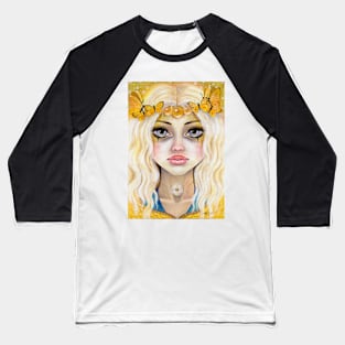 Yasi the yellow Queen Baseball T-Shirt